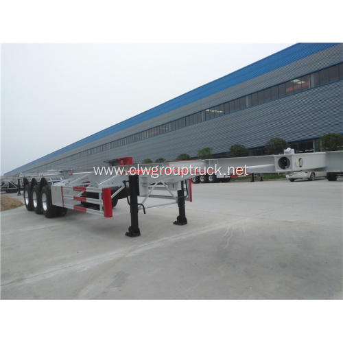 Container frame container port transportation semi-trailer